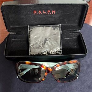 Ralph Lauren Brown Tortoise Sunglasses
